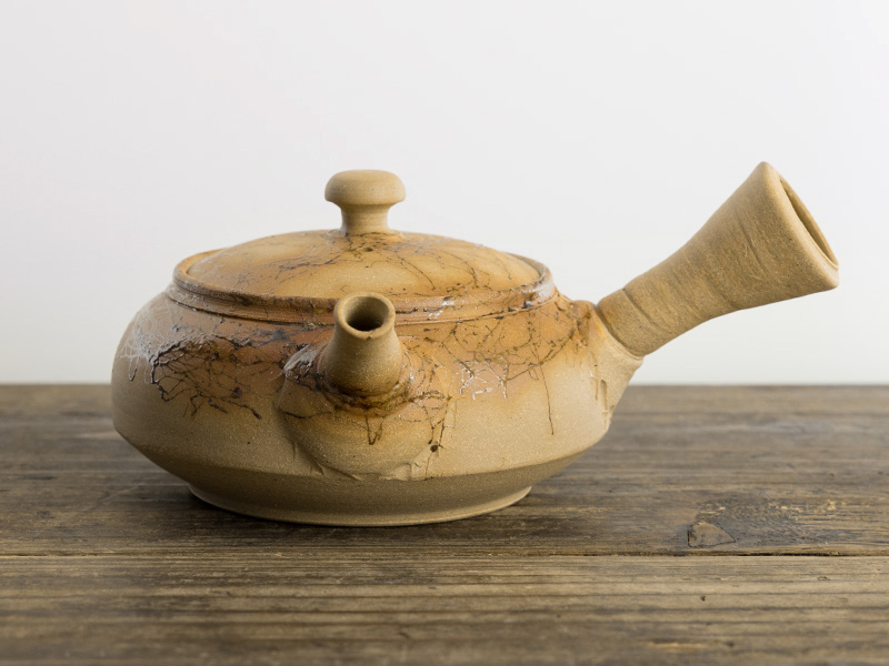 Tokoname-yaki kyûsu teapot “mogake” by Murata Yoshiki 180 ml [POT 