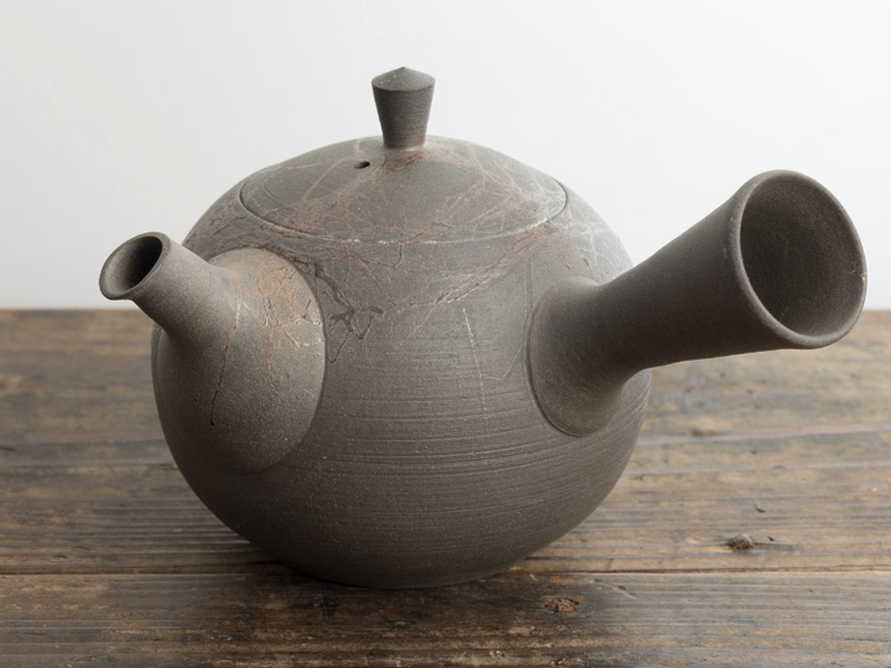 Tokoname-yaki kyusu teapot by Shûkei 280ml [POT-13-066-0280 