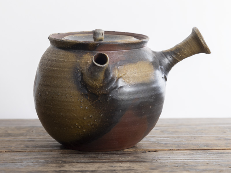 Japanese teapot - Kohiki matt finish with wood handle – wabizest